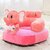 KIDS WONDERS Imported Velvet Kids Sofa Comfortable Soft Plush Cushion Sofa Seat  Rocking Chair for Kids (Elephant)