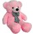 KIDS WONDERS 3 FEET Teddy Bear / high Quality / Neck brow / Cute and Soft Teddy Bear (Pink)