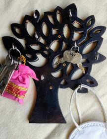 wooden wall key holder