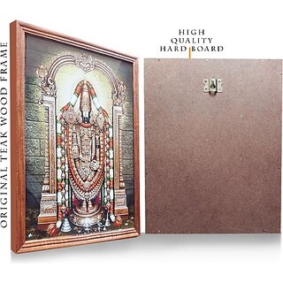 Buy Mperor God Venkateswara Swamy Photo Frame# Original Teak Wood Frame ...