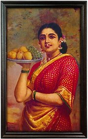 mperor Laminated Digital Re print With Wood Frame Digital Reprint 34.5 inch x 23.8 inch Painting ()