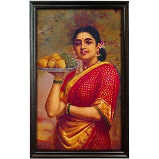mperor Laminated Digital Re print With Wood Frame Digital Reprint 34.5 inch x 23.8 inch Painting ()