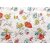 COTTON CANDY 200 TC Cotton Single Floral Bedsheet (Pack of 1, Orange, pastel blue and yellow)