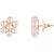 Classique Designer Jewellery Gold Plated Necklace Set with Bracelet Pearl Set