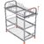 Decoration World Stainless Steel 2,3, 4 Shelf Wall Mount Kitchen  Rack Plate  Cutlery Stand 24X19x10 Inch