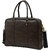 AQUADOR laptop cum messenger bag with two tone Brown faux vegan leather(AB-S-1524-BROWN )