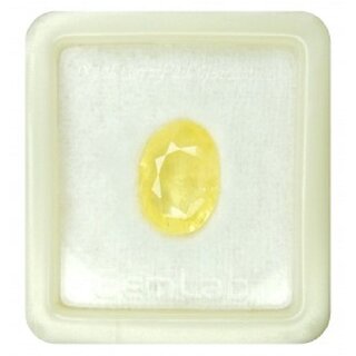 Glorious Kart 9.25 Ratti Unheated Untreated Ceylon Quality Yellow Sapphire Pukhraj Stone Original Certified Natural Gems