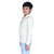 Kid Kupboard Pure Cotton Full-Sleeves Basic Design Printed Shirt For Boys (Light Yellow, Pack of 1)