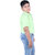 Kid Kupboard Pure Cotton Half-Sleeves Plain Shirt For Boys (Green, Pack of 1)