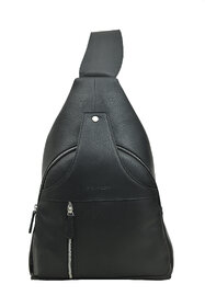 AQUADOR Fashion Backpack with Black faux vegan leather(AB-S-1521-BLACK)
