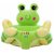 KIDS WONDERS Baby Training Support Seat  Comfortable Soft Cushion Sofa Seat (Green Frog)