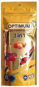 Optimum 3 in 1 Premium Fish Food 100g