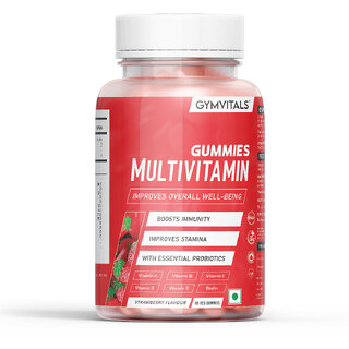 Gymvitals Multivitamin Gummies, Pack of 60