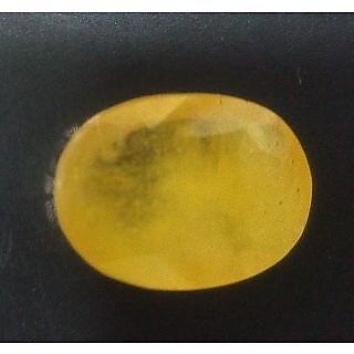                       Certified 6 ratti Pokhraj Yellow sapphire wholesale rate                                              