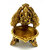 Arihant Craft Hindu God Lakshmi Ganesha Oil Lamp Statue Sculpture Hand Work Showpiece  12.5 cm (Brass, Gold)