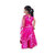 Kidzo Girls Floral Pink Stitched Lehenga Choli with Dupatta For Girls