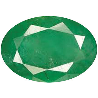                       S KUMAR GEMS  JEWELS Certified Natural Emerald 7.25 Ratti                                              