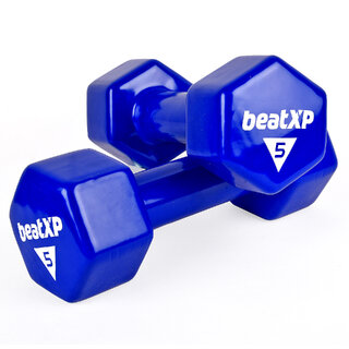 Buy beatXP Vinyl Dumbbells For Men Women Full Body Workout