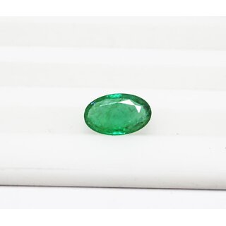                       1.61 Carats Natural Emerald (Panna) UnHeated  UnTreated by AstroGem.co.in                                              