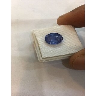Jaipur Gemstone 9.25 ratti Blue Sapphire / Neelam Stone 100 Original Certified Natural Gemstone Jaipur Gemstone 9.25 ratti Blue Sapphire / Neelam Stone 100 Original Certified Natural Gemstone