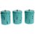Anantam Homes Stainless Steel Kitchen Containers  Printed Canister Set with Lid for Tea, Sugar  Coffee (Set of 3)