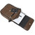 MATRICE messenger bag with tan faux vegan leather(NE-S-0798-Tan)