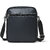 MATRICE messenger bag with blue faux vegan leather(NE-S-0800-Blue)