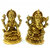 Arihant Craft Hindu God Lakshmi Ganesha Idol Statue Sculpture Hand Work Showpiece  13 cm (Brass, Gold)