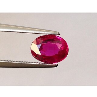                       Jaipur Gemstone 8.5 -Ratti IGLI Red Ruby Precious Gemstone                                              