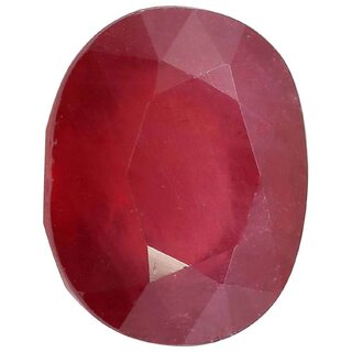 Natural Manik Rashi Ratna 4 Ratti (3.6 carats) Stone  Origional and Certified by GEMOLOGICAL LABORATORY OF INDIA (GLI) Ruby Precious Gemstone Unheated and Untreated Top Quality Gems for Astrological Purpose