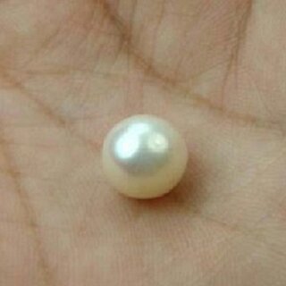                       Natural Moti / Pearl stone 8.25 ratti lab certified  original stone pearl Jaipur Gemstone                                              