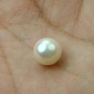                       Natural Moti / Pearl stone 7.25 ratti lab certified  original stone pearl Jaipur Gemstone                                              
