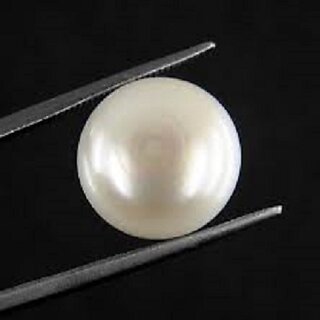                       Lab certified Pearl 7.50 ratti natural moti stone 100 original Jaipur Gemstone                                              