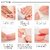 Lick - Press on Nails 30 Pcs Reusable Artificial/False Press on Nails Acrylic Fake Nail Extension LKC-88-62