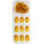 Lick - Press on Nails 24 Pcs Mustard Fake/False/Artificial Nails Extension Reusable Acrylic Nails LKA-89-2