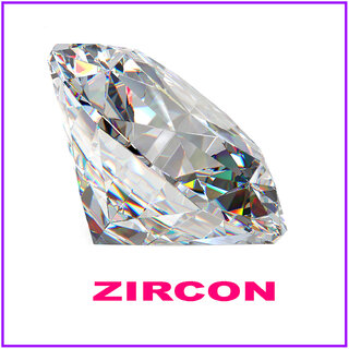 R.K Gems/ Best Quality White Diamond Gemstone (Zircon)