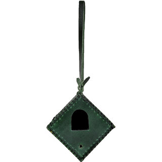 Sparrow Daughter Stylish Leather Birdhouse