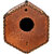 Sparrow Daughter Stylish Leather Birdhouse