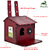 Sparrow Daughter Stylish Leather Birdhouse