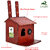 Sparrow Daughter Stylish Leather Birdhouse