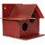 Sparrow Daughter Stylish Leather Birdhouse