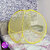Polyester Washable Foldable Baby Mosquito Net for Baby Yellow Color