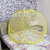 Polyester Washable Foldable Baby Mosquito Net for Baby Yellow Color