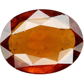 Gurpreet Gems9.50 ratti Certified Natural Hessonite Garnet (Gomed Siloni) Loose Gemstone Gurpreet Gems9.50 ratti Certified Natural Hessonite Garnet (Gomed Siloni) Loose Gemstone