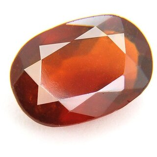                       Jaipur Gemstone 7.00 carat Hessonite (Gomed) Natural Certified Stone                                              
