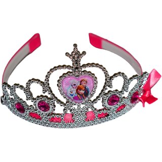 Tiara Crown  for Girls Kids & Women Organiser Tube Running Princess Voice