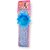 Head Band for Girls Kids & Women Silver Pouch Headdress Like Rings Donut Stone