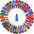 Hair Clips for Girls Kids & Women Strings Speakers Knotted To Cover Game Cricket