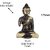 V-Trust Brass Buddha 02 for Home Living Room Table Decor Showpiece
