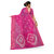 SVB Saree Pink Colour Bandhani  Cotton Printed Saree